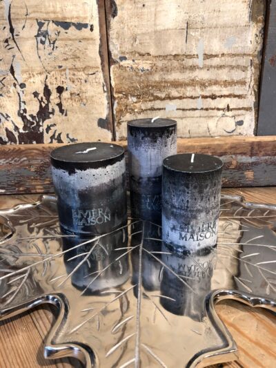 Pillar Candle ECO black 7x10