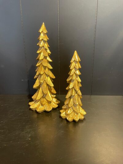 Kerstboom goud 18x7